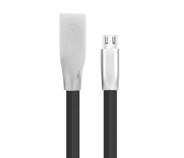 VIGGO DESIGN USB-microUSB 1m Czarny - 1457507 - zdjęcie 3